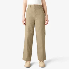 Pantalones de corte holgado con Double Knee en las rodillas para mujer