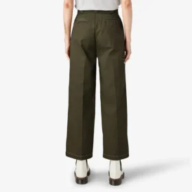 Pantalones de corte holgado con Double Knee en las rodillas para mujer
