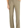 Pantalones de corte holgado con pernera recta y pliegues delanteros para mujer Pantalones de corte holgado con pernera recta y pliegues delanteros para mujer