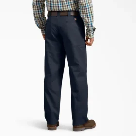 Pantalones de corte regular con cintura elástica Flex