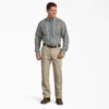 Pantalones de corte regular con cintura elástica Flex Pantalones de corte regular con cintura elástica Flex