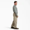 Pantalones de corte regular con cintura elástica Flex Pantalones de corte regular con cintura elástica Flex