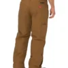 Pantalones de lona aislantes de corte recto y holgado, resistentes al fuego