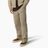 Pantalones de lona de pato Double Knee con doble refuerzo en las rodillas y costuras en contraste, de corte holgado Pantalones de lona de pato Double Knee con doble refuerzo en las rodillas y costuras en contraste, de corte holgado