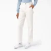 Pantalones de lona para mujer de corte regular Pantalones de lona para mujer de corte regular