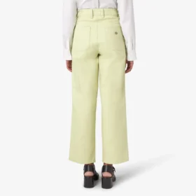 Pantalones de lona para mujer de corte regular