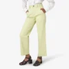 Pantalones de lona para mujer de corte regular Pantalones de lona para mujer de corte regular