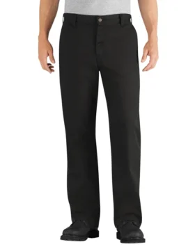 Pantalones de sarga de corte holgado resistentes al fuego