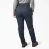 Pantalones de talle medio y corte ajustado para mujer tallas grandes
