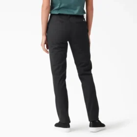 Pantalones de talle medio y corte ajustado para mujer tallas grandes