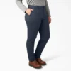 Pantalones de talle medio y corte ajustado para mujer tallas grandes