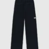 Pantalones de trabajo de denim de espiga con ribete