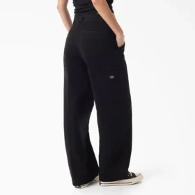 Pantalones de trabajo holgados teñidos en prenda 247 para mujer