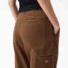 Pantalones de trabajo holgados teñidos en prenda 247 para mujer