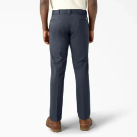 Pantalones de trabajo multiusos con corte ajustado y pernera cónica