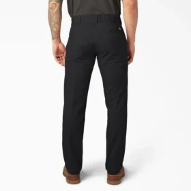 Pantalones de trabajo multiusos con corte ajustado y pernera cónica