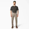 Pantalones de trabajo multiusos con corte ajustado y pernera cónica