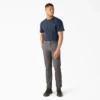 Pantalones de trabajo multiusos con corte ajustado y pernera cónica