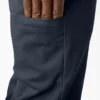 Pantalones de trabajo multiusos con corte ajustado y pernera cónica