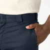 Pantalones de trabajo multiusos con corte ajustado y pernera cónica