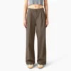 Pantalones de trabajo plisados para mujer Pantalones de trabajo plisados para mujer