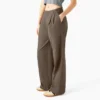 Pantalones de trabajo plisados para mujer Pantalones de trabajo plisados para mujer