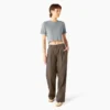 Pantalones de trabajo plisados para mujer Pantalones de trabajo plisados para mujer