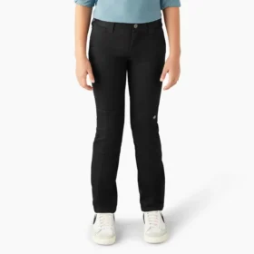 Pantalones Flex de corte ajustado con Double Knee en las rodillas para niño, tallas 4-20