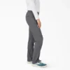 Pantalones frescos de corte recto holgado y con vuelta para mujer Pantalones frescos de corte recto holgado y con vuelta para mujer