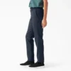 Pantalones pitillo de sarga para mujer