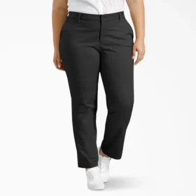 Pantalones rectos de tallas grandes para mujer