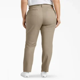Pantalones rectos de tallas grandes para mujer