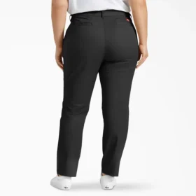 Pantalones rectos de tallas grandes para mujer
