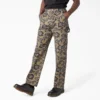 Pantalones utilitarios con estampado floral del desierto