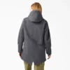 Parka de lona de algodón para mujer
