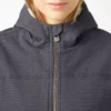 Parka de lona de algodón para mujer