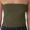Parte de arriba sin mangas de punto para mujer