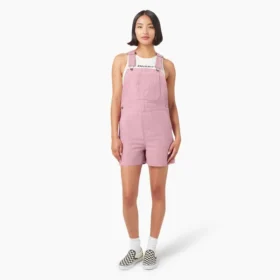 Petos cortos de lona de algodón para mujer, 10 cm