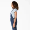 Petos de denim de corte boyfriend para mujer