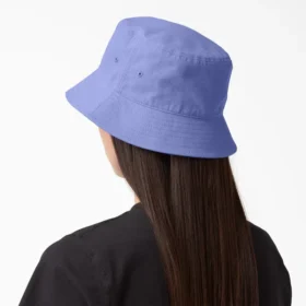 Sombrero de pescador de lona con logotipo en letra cursiva