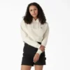 Sudadera con capucha corta Oakport para mujer Sudadera con capucha corta Oakport para mujer