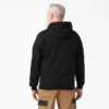 Sudadera con capucha de felpa con logotipo en letra cursiva Sudadera con capucha de felpa con logotipo en letra cursiva
