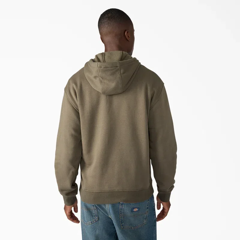 Sudadera con capucha de forro polar de peso medio Sudadera con capucha de forro polar de peso medio