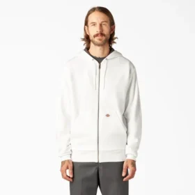 Sudadera con capucha de forro polar y cremallera Sudadera con capucha de forro polar y cremallera