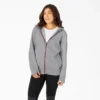 Sudadera con capucha de forro polar y cremallera completa de la línea Performance Workwear para mujer Sudadera con capucha de forro polar y cremallera completa de la línea Performance Workwear para mujer
