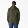 Sudadera con capucha repelente al agua y logotipo de camuflaje