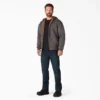 Sudadera con capucha y cremallera completa forrada de felpa de pelo largo