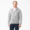 Sudadera con capucha y cremallera de forro polar de peso medio