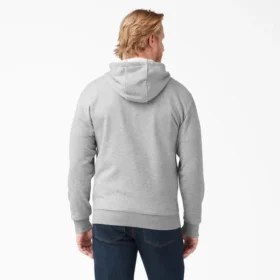 Sudadera con capucha y cremallera de forro polar de peso medio