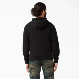 Sudadera con capucha y cremallera de forro polar de peso medio